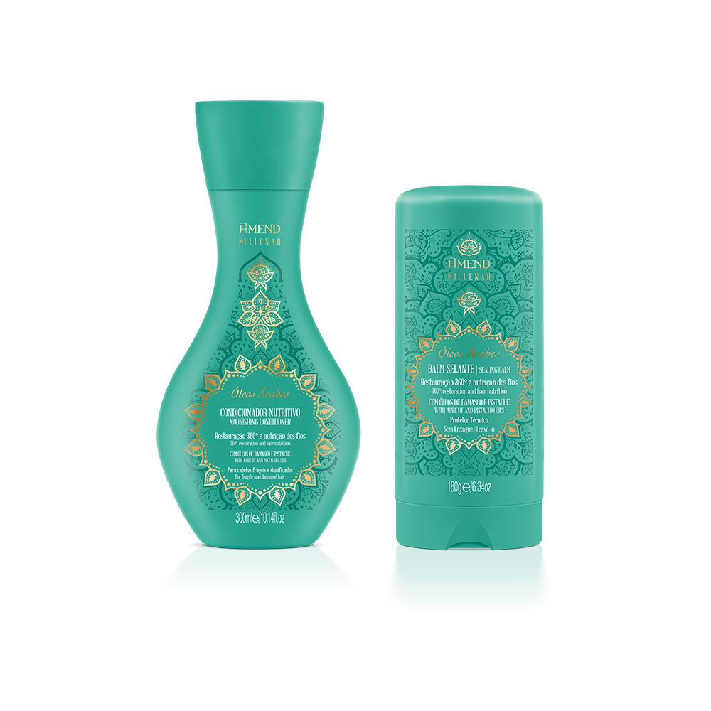 Kit Amend Millenar Óleos Árabes | 2 produtos